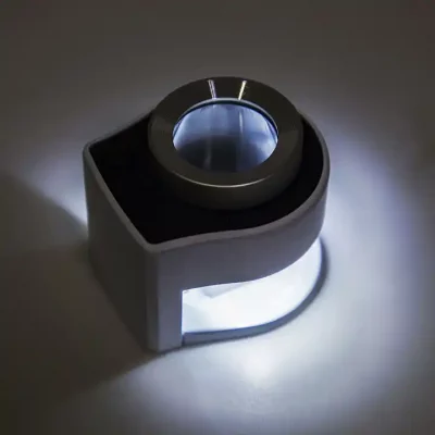 Metal Magnifying Glass Dome Lining Tester Magnifier with light - Image 7
