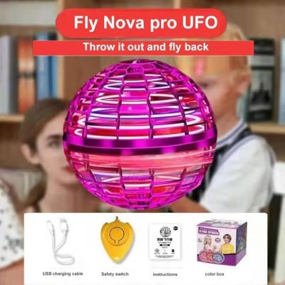 Flying Orb Spinner | LED Hover Ball & Interactive Toy for All Ages - Image 6
