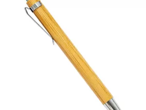 Alternative view of Engraved Bamboo Wooden Retractable Ballpoint Pen – Eco-Friendly & Customizable Gift ( 6 Pieces)