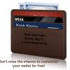 Premium Leather Card Holder – Personalize Your Everyday Carry