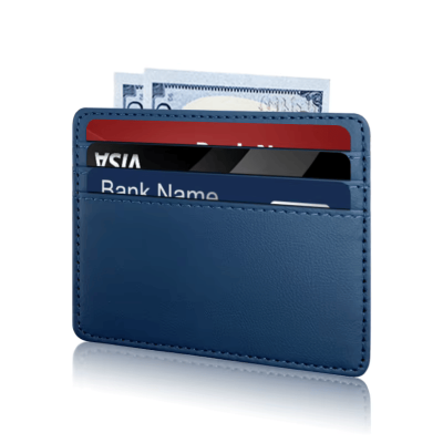 Premium Leather Card Holder – Personalize Your Everyday Carry Free Engraving - Image 6