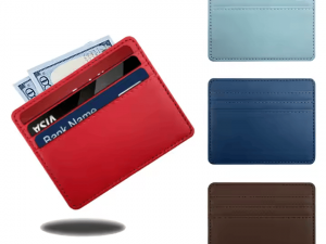 Premium Leather Card Holder – Personalize Your Everyday Carry