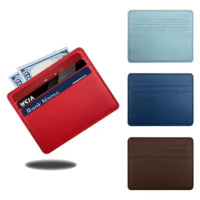 Premium Leather Card Holder – Personalize Your Everyday Carry