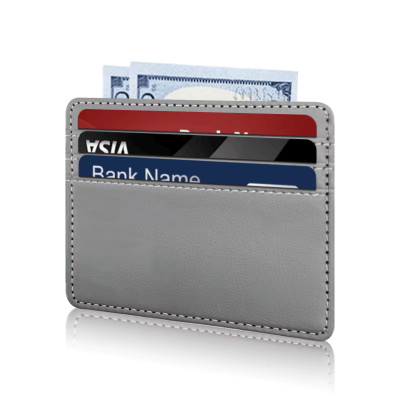 Premium Leather Card Holder – Personalize Your Everyday Carry Free Engraving - Image 3