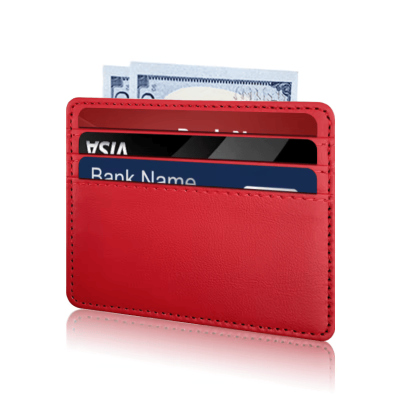 Premium Leather Card Holder – Personalize Your Everyday Carry