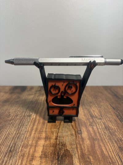 SpongeBob Pen Holder – Funny Desk Organizer for Kids & Adults | 3D Printed Gift