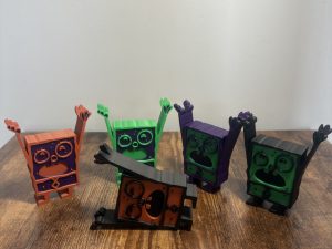 SpongeBob Pen Holder – Funny Desk Organizer for Kids & Adults | 3D Printed Gift