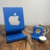 Declutter your desk or nightstand with this sleek 2-in-1 stand for your iPhone and Apple Watch. Designed for daily use, it keeps your devices upright, organized, and easy to charge — all in one place.