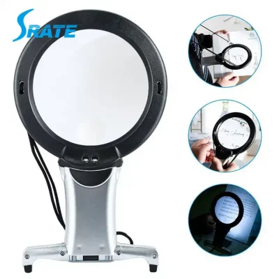 Hands Free Magnifying Glass for Reading, Magnifying Glass with Light for Close Work - Image 3