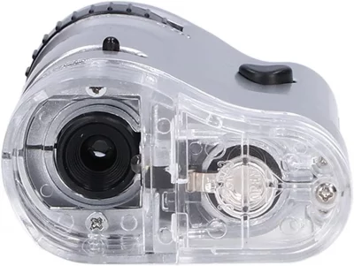 Mini Microscope with Zoom, 20X‑40X Portable LED Lighted Pocket Microscope - Image 5