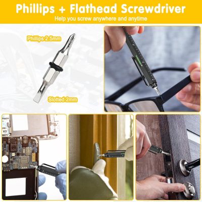 6-in-1 Touch Screen Tool Pen | Screwdriver, Ballpoint + free engarving - Image 11