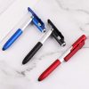 5 in 1 function light pen touch pen with phone holder pen