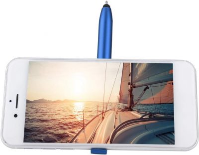 5 in 1 function light pen touch pen with phone holder pen - Image 4