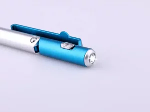 Alternative view of 5 in 1 function light pen touch pen with phone holder pen