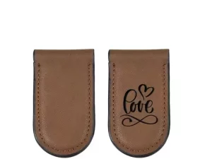 Personalized Leather Money Clip – Slim, Stylish & Durable with Custom Engraving