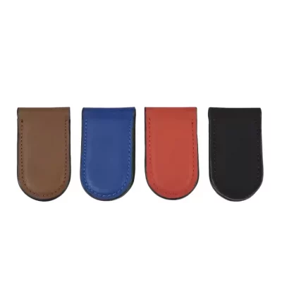 Foldable Magnetic Leather Money Clip - Image 4