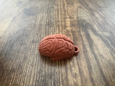 Brain Keychain "Use it" – Unique Motivational Gift | Geeky Accessory - Image 3