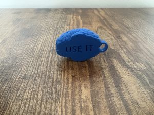 Porte-Clés Cerveau Gravé Use it Cadeau Original Personnalisé