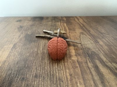 Brain Keychain "Use it" – Unique Motivational Gift | Geeky Accessory - Image 13