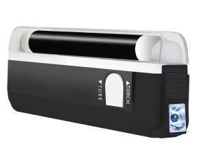 Alternative view of double UV Lamp, to determine fluorescne and phosphoscence UltravioletLight