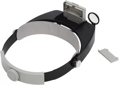 LED headband magnifier led lights with 1.5x up to 8x magnification - Image 4