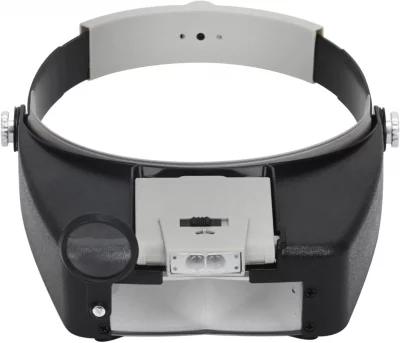 LED headband magnifier led lights with 1.5x up to 8x magnification - Image 3