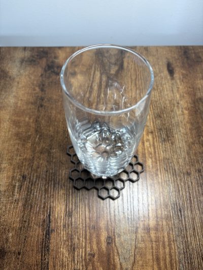 5 Sous-Verres Nid d’Abeille | Design Géométrique - Image 3