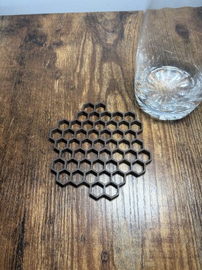 5 Sous-Verres Nid d’Abeille | Design Géométrique - Image 5