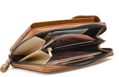 Leather Crossbody Shoulder Bag – Stylish & Spacious Purse - Image 4