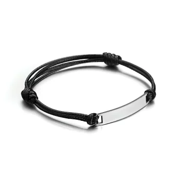 Engraving-Personalized-ID-logo-Bracelet-Stainless-Steel-Silver-18k-Gold-Rectangular-Stamping-Blanks-bar-Charm-Macrame-Bracelets4
