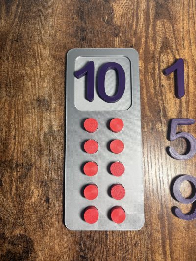 Montessori Counting Board – Preschool Math Toy - Image 9