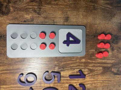 Montessori Counting Board – Preschool Math Toy - Image 4