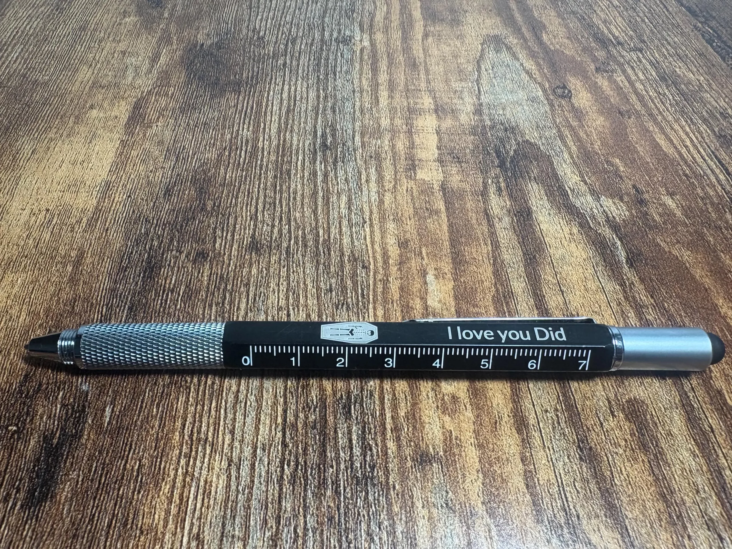 6-in-1 Touch Screen Tool Pen Screwdriver, Ballpoint + free engarving