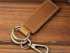 Custom-Leather-Valet-Keychain-Leather-Key-Holder-With-Belt-Loop-Clip-for-Keys-Genuine-Leather-Keychain-Luxury